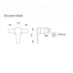 شیر توالت راسان مدل پارمیس کروم - Image 2