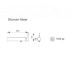 شیر توالت راسان مدل تندیس کروم - Image 2