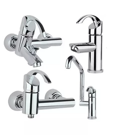 ست شیرالات راسان مدل تیتانیوم کروم