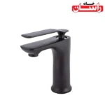 شیر روشویی راسان مدل آوات مشکی