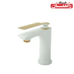 شیر روشویی راسان مدل آوات شیری طلایی