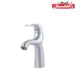شیر روشویی راسان مدل اکتاو کروم مات
