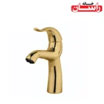 شیر روشویی راسان مدل اکتاو طلایی