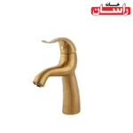 شیر روشویی راسان مدل اکتاو طلامات