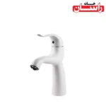 شیر روشویی راسان مدل اکتاو شیری کروم