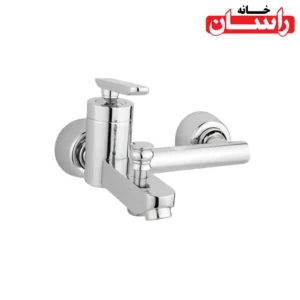 شیر حمام راسان مدل فلورا کروم