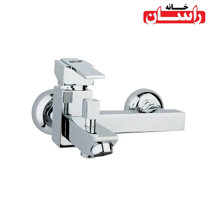 bath-miniator-rassan شیر حمام راسان مدل مینیاتور کروم