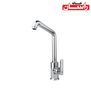 شیر ظرفشویی راسان مدل فلورا کروم