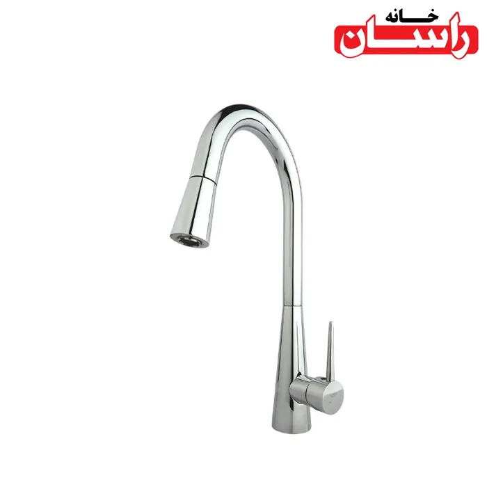 شیر ظرفشویی شاوری راسان مدل سارینا کروم