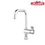 شیر ظرفشویی راسان مدل تندیس کروم
