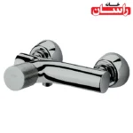 شیر توالت راسان مدل رناتا پلاس کروم مات