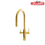 شیر ظرفشویی شاوری تصفیه دار راسان مدل هلگا طلامات